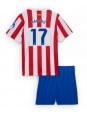 Atletico Madrid David Hancko #17 Replika Hemmakläder Barn 2025-26 Kortärmad (+ byxor)